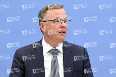 Bundespressekonferenz Cybersecurity in Berlin