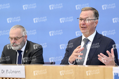 Bundespressekonferenz Cybersecurity in Berlin