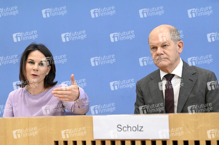 Bundespressekonferenz Vorstellung der Nationalen Sicherheitsstrategie in Berlin