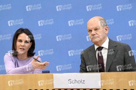 Bundespressekonferenz Vorstellung der Nationalen Sicherheitsstrategie in Berlin