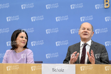 Bundespressekonferenz Vorstellung der Nationalen Sicherheitsstrategie in Berlin