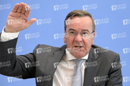 Bundespressekonferenz Vorstellung der Nationalen Sicherheitsstrategie in Berlin