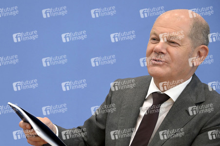 Bundespressekonferenz Vorstellung der Nationalen Sicherheitsstrategie in Berlin