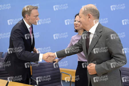 Bundespressekonferenz Vorstellung der Nationalen Sicherheitsstrategie in Berlin
