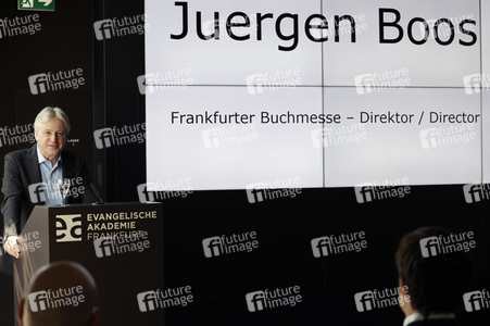 Pressekonferenz der Frankfurter Buchmesse in Frankfurt