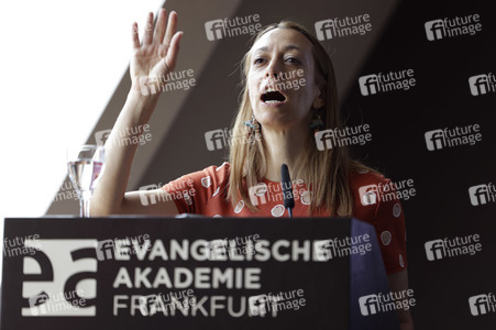 Pressekonferenz der Frankfurter Buchmesse in Frankfurt