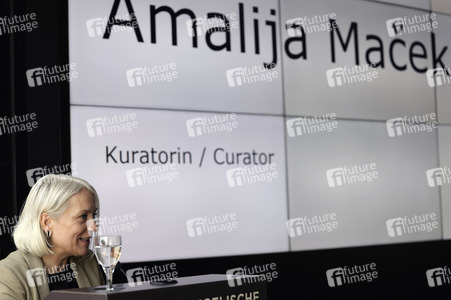 Pressekonferenz der Frankfurter Buchmesse in Frankfurt