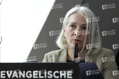 Pressekonferenz der Frankfurter Buchmesse in Frankfurt