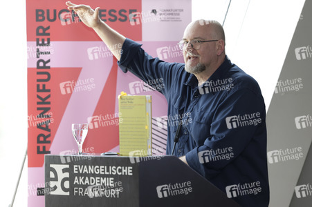 Pressekonferenz der Frankfurter Buchmesse in Frankfurt