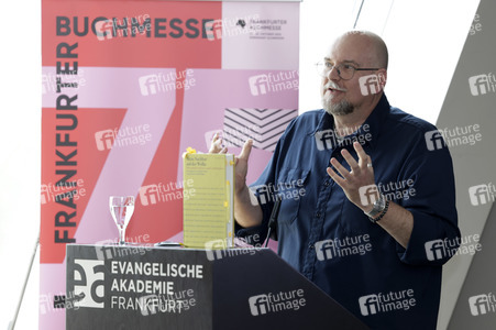 Pressekonferenz der Frankfurter Buchmesse in Frankfurt