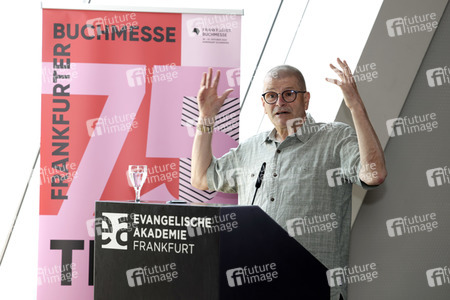 Pressekonferenz der Frankfurter Buchmesse in Frankfurt
