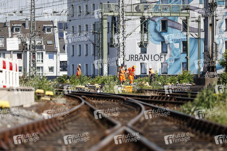 Pressetermin zur zweiten Baustufe des ESTW in Köln