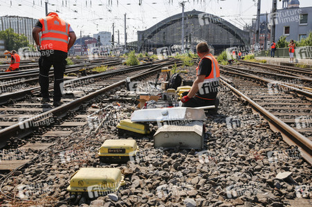 Pressetermin zur zweiten Baustufe des ESTW in Köln