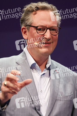 Verleihung des Frontier Award an Michael J. Fox in München