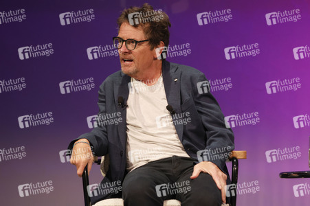 Verleihung des Frontier Award an Michael J. Fox in München