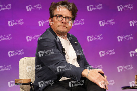 Verleihung des Frontier Award an Michael J. Fox in München