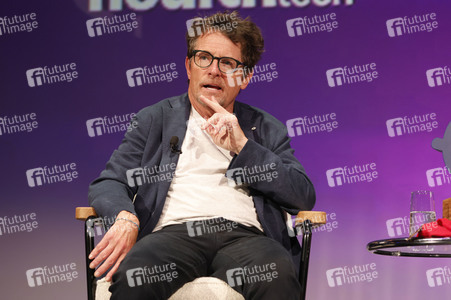 Verleihung des Frontier Award an Michael J. Fox in München
