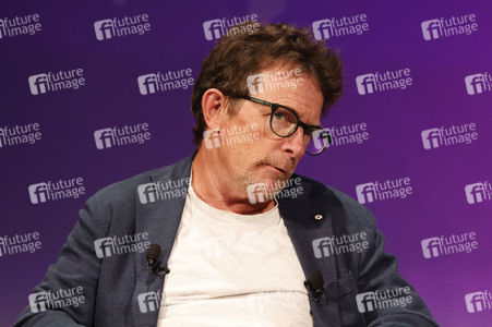 Verleihung des Frontier Award an Michael J. Fox in München