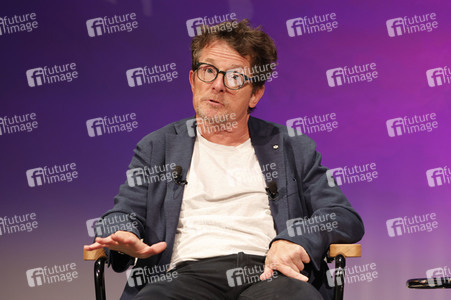 Verleihung des Frontier Award an Michael J. Fox in München