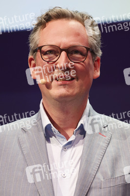 Verleihung des Frontier Award an Michael J. Fox in München