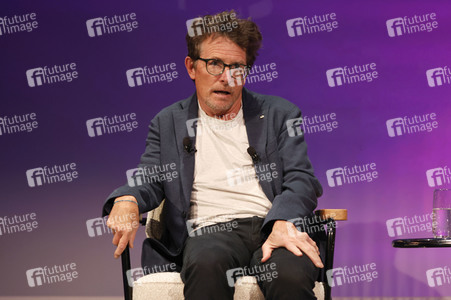Verleihung des Frontier Award an Michael J. Fox in München