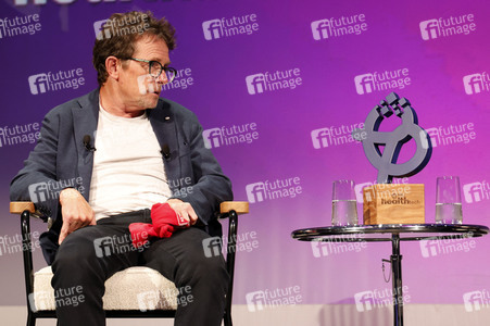 Verleihung des Frontier Award an Michael J. Fox in München