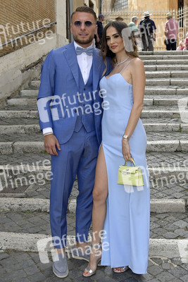 Hochzeit von Mattia Zaccagni und Chiara Nasti in Rom