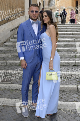 Hochzeit von Mattia Zaccagni und Chiara Nasti in Rom