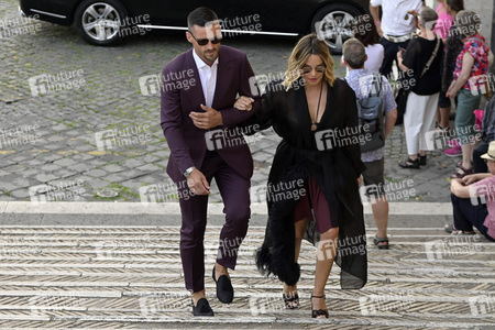 Hochzeit von Mattia Zaccagni und Chiara Nasti in Rom