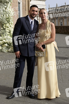 Hochzeit von Mattia Zaccagni und Chiara Nasti in Rom