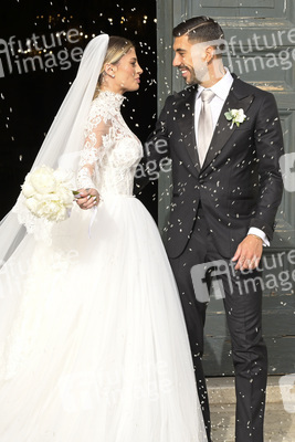 Hochzeit von Mattia Zaccagni und Chiara Nasti in Rom