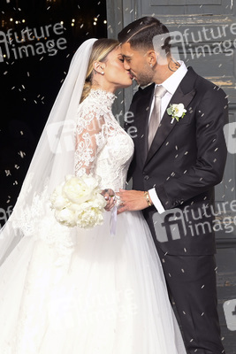 Hochzeit von Mattia Zaccagni und Chiara Nasti in Rom
