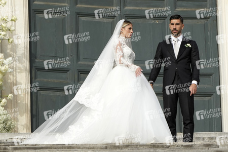 Hochzeit von Mattia Zaccagni und Chiara Nasti in Rom