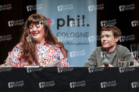 Elliot Page und Mark Waschke auf der phil.Cologne 2023 in Köln