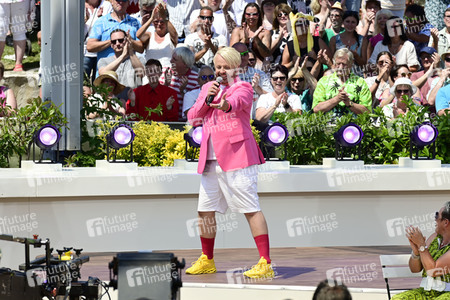 TV-Show ZDF-Fernsehgarten 2023 in Mainz