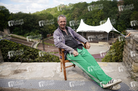Fototermin mit Rainald Grebe in Berlin