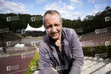Fototermin mit Rainald Grebe in Berlin