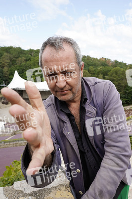 Fototermin mit Rainald Grebe in Berlin