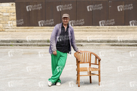 Fototermin mit Rainald Grebe in Berlin