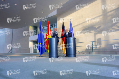 Empfang des Ministerpräsidenten der Republik Nordmazedonien in Berlin