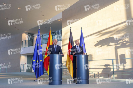 Empfang des Ministerpräsidenten der Republik Nordmazedonien in Berlin