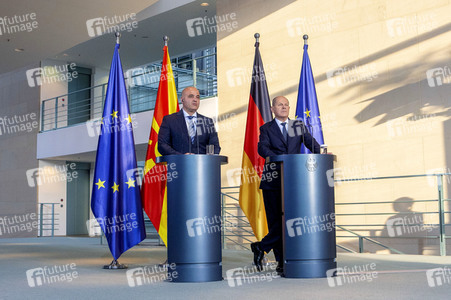 Empfang des Ministerpräsidenten der Republik Nordmazedonien in Berlin