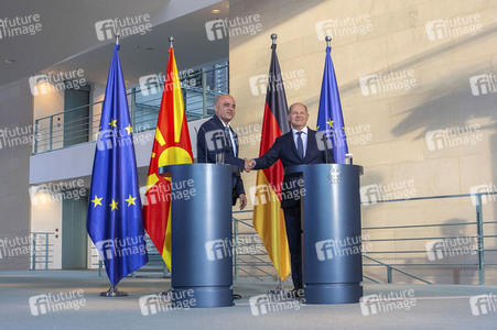 Empfang des Ministerpräsidenten der Republik Nordmazedonien in Berlin