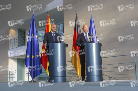 Empfang des Ministerpräsidenten der Republik Nordmazedonien in Berlin