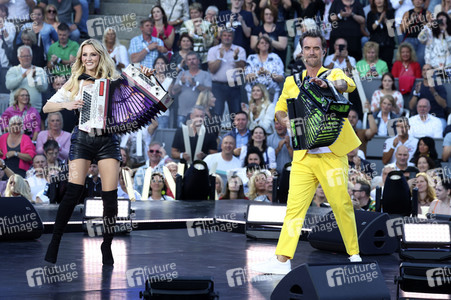 TV-Show 'Schlagerbooom Open Air - Die Stadionshow in Österreich' in Kitzbühel