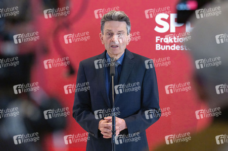 Pressestatement der SPD-Bundestagsfraktion in Berlin