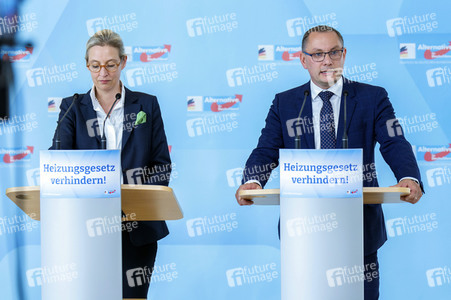 Pressestatement der AfD-Bundestagsfraktion in Berlin