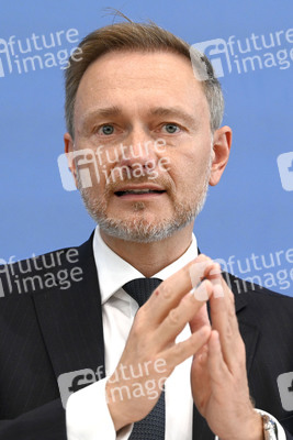 Bundespressekonferenz Regierungsentwurf für den Bundeshaushalt 2024 in Berlin