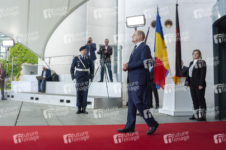 Empfang des Ministerpräsidenten von Rumänien im Kanzleramt in Berlin