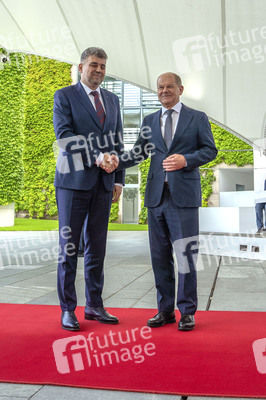 Empfang des Ministerpräsidenten von Rumänien im Kanzleramt in Berlin
